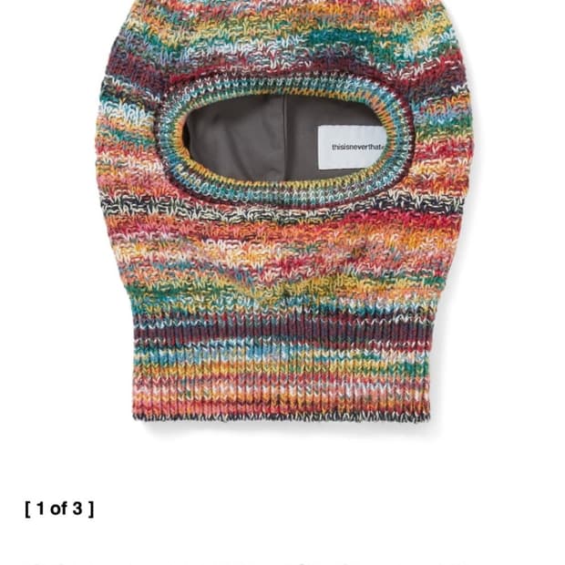 디스이즈네버댓 바라클라바 비니 디네댓