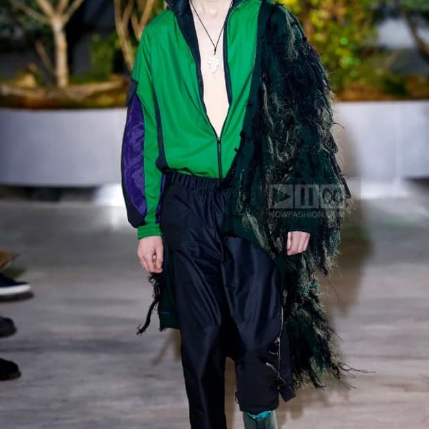 코트와일러  릴랙스 핏 테크니컬 저지 트랙팬츠