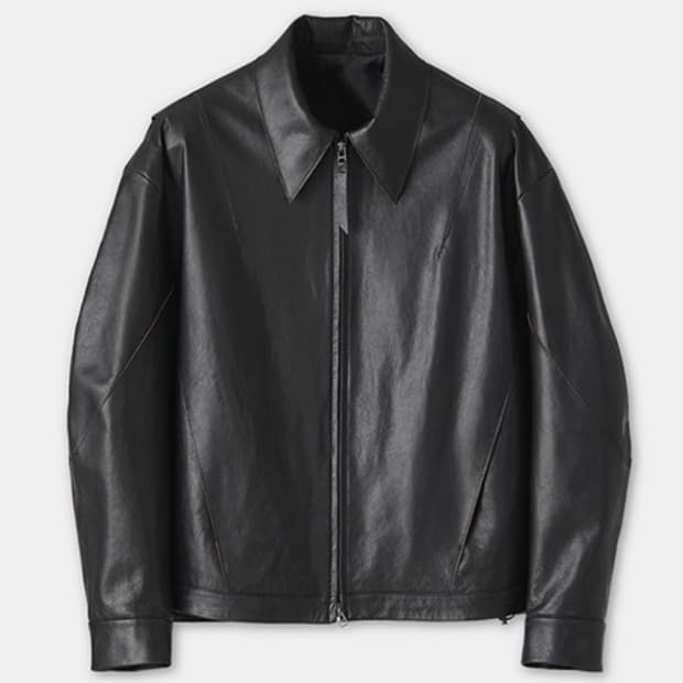 쿠어 라이더스 컷오프 가죽자켓 M 