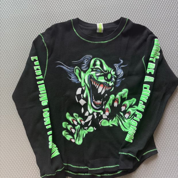(M) Endless denim 'Clown' thermal