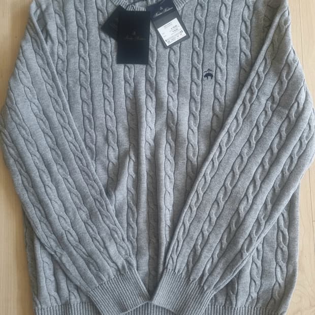 브룩스브라더스 니트 그레이 L 105사이즈