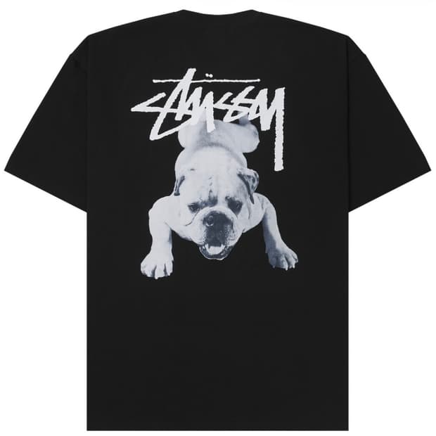 스투시 스탁 도그 티셔츠