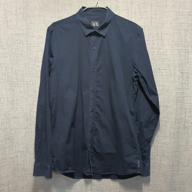 아르마니익스체인지 네이비 셔츠 남방 