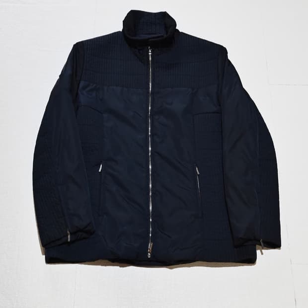 질샌더 퀄팅 디테일 자켓