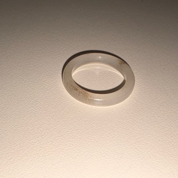 아크릴 빈티지 링