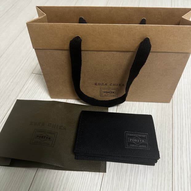 포터 딜 카드 케이스 블랙