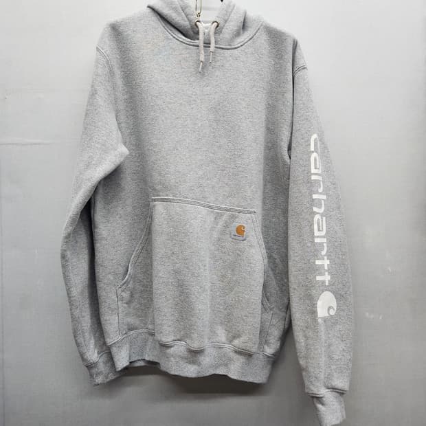 칼하드 사이드레터링 후드티 XL