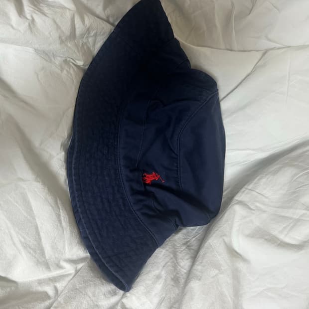 폴로 랄프로렌 버킷햇 네이비 L/XL