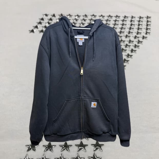 칼하트 차콜 후드집업