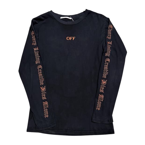 브이론 x 오프화이트 롱슬리브 