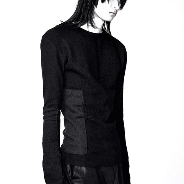 Black smith Bandage Patched Long sleeve