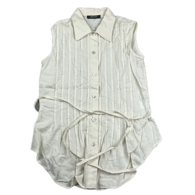 1990s bally tie sleeveless