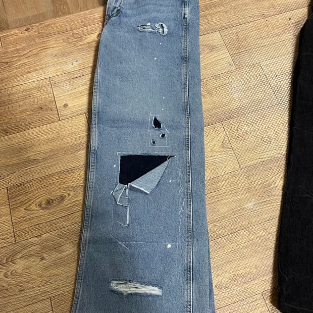 자라x아더에러 패치워크진(수선함) 36