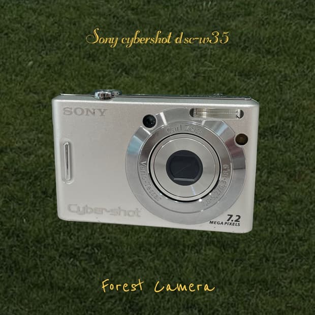 소니 사이버샷 dsc-w35 디지털카메라 빈티지디카