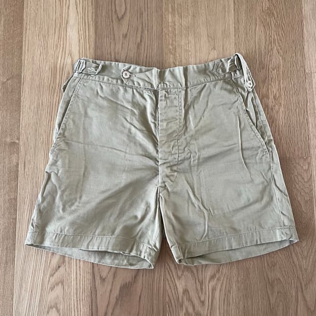 빈티지 영국군 밀리터리 쇼츠 Trousers (30)