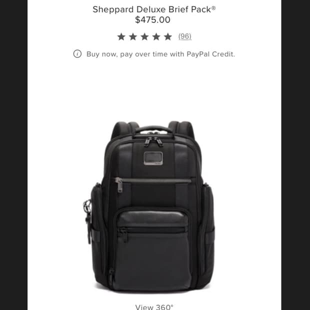 투미 알파브라보 셰퍼드 디럭스 브리프백