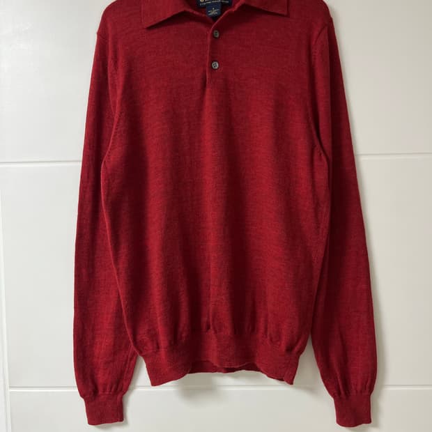 브룩스브라더스 카라 울 니트