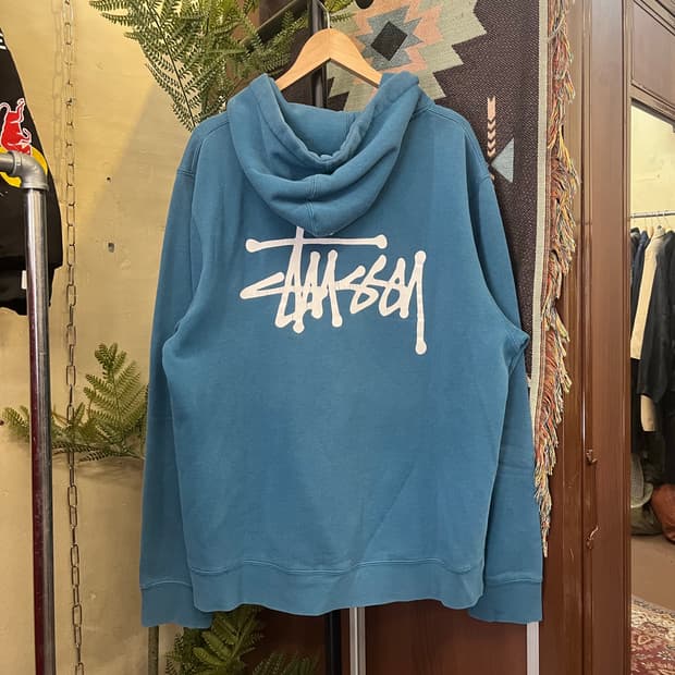 스투시 베이직 로고 후드티 #csz813