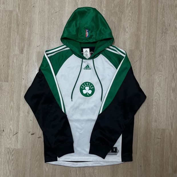 아디다스 NBA 남성 보스턴 셀틱스 농구 유니폼 후드티 M(95)