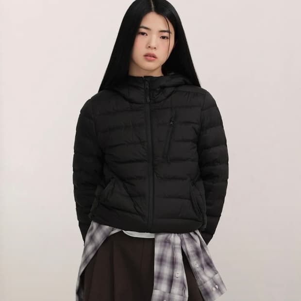 무신사 스탠다드 우먼 경량패딩 무탠다드