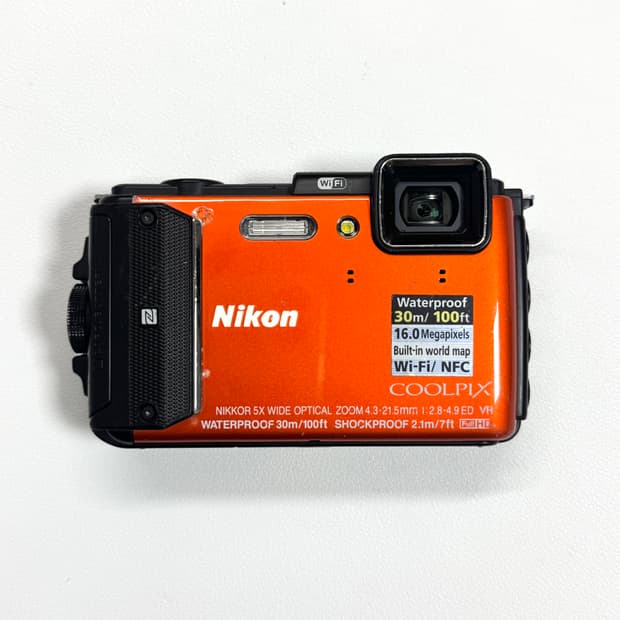 니콘 쿨픽스 AW130 오렌지 | coolpix 100 120 110