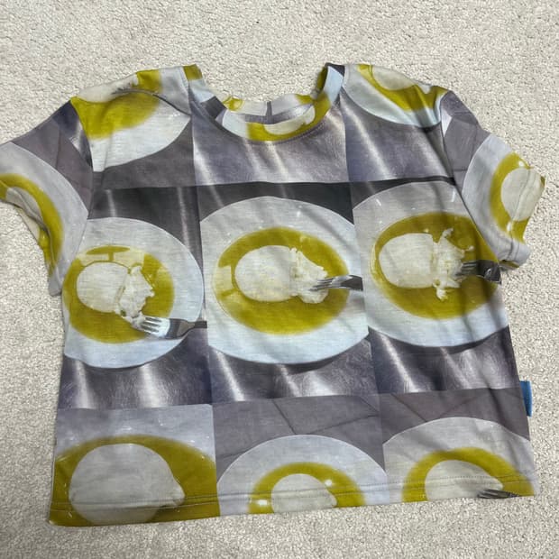 시눈 프린팅 반팔