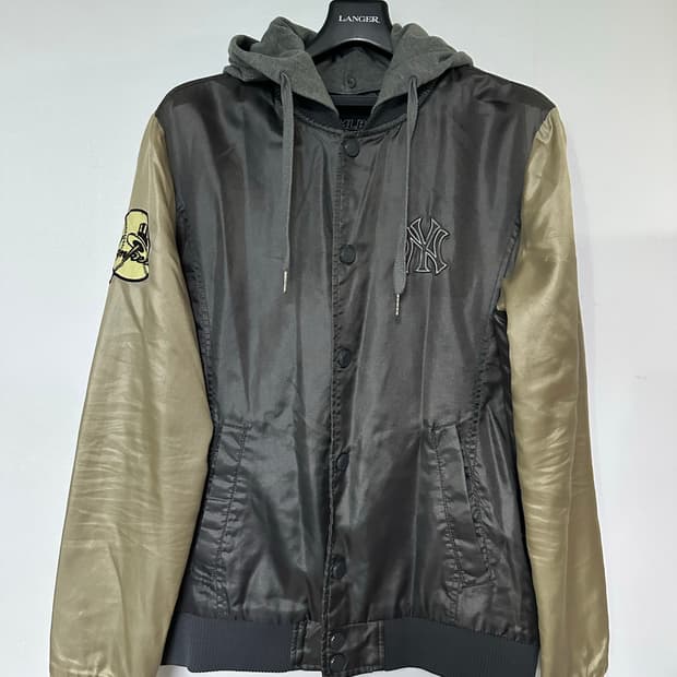 MLB 뉴욕 양키스 후드 야구 점퍼