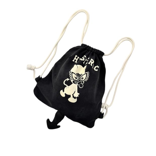 히스테릭글래머 스웻 냅색 백팩 블랙