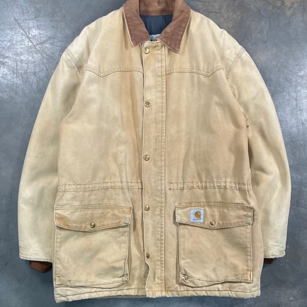 칼하트 덕 캔버스 워크 자켓