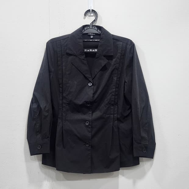 [S] 플라스틱 아일랜드 블라우스 S사이즈