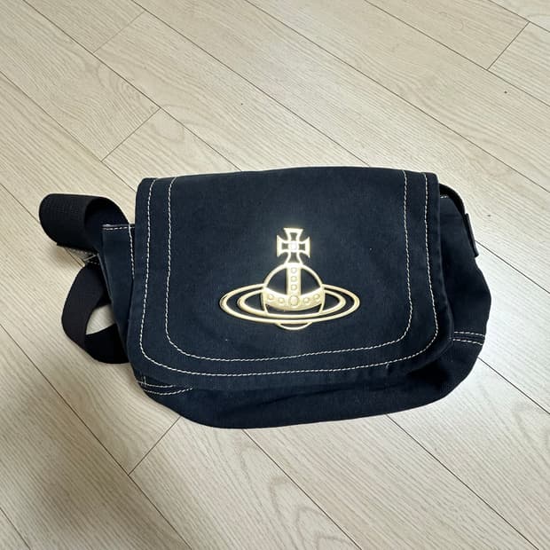 비비안웨스트우드 코튼 숄더백 크로스백