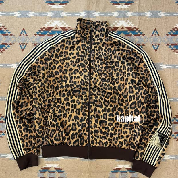 [4][XL] 캐피탈 스무스 저지 스턴트맨 앤 우먼 트랙 자켓 레오파드