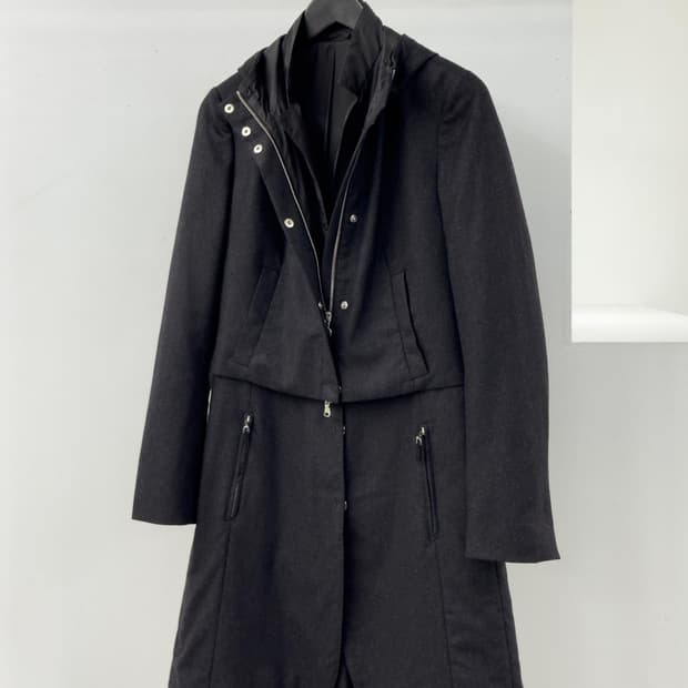 브루넬로 쿠치넬리 레이어드 코트