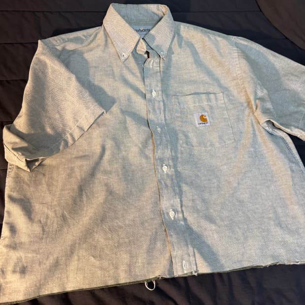 칼하트 워크셔츠 L(총장 컷팅)