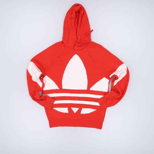 S 아디다스 트레포일 후드티 0319H1