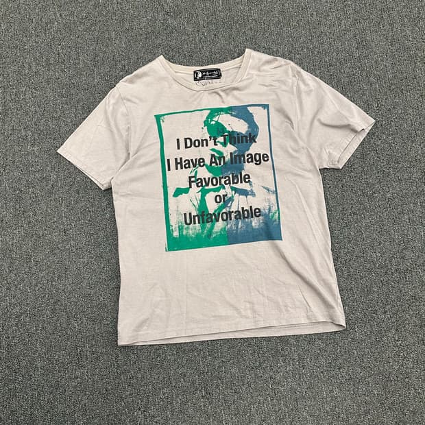 M)히스테릭 글래머 앤디워홀 그래픽 반팔