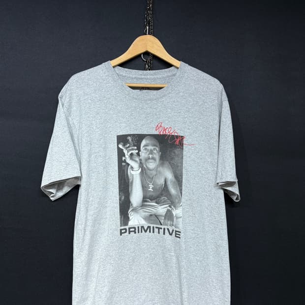PRIMITIVE Smoke 투팍 샤커 힙합 셔츠