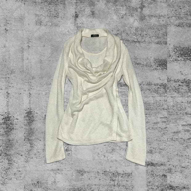 00's avant-garde knit