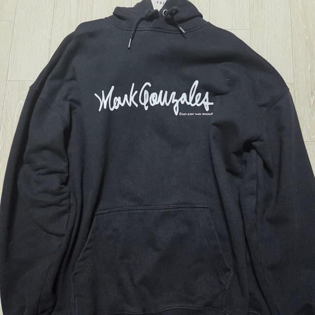 와릿이즌 SIGN LOGO HOOD BLACK