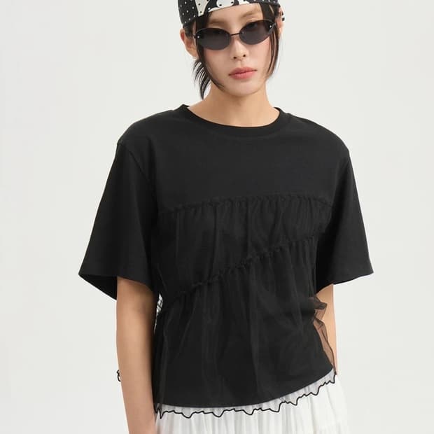 럭키슈에뜨 반팔 티셔츠