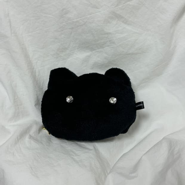 츠모리치사토 인형 파우치 카드지갑