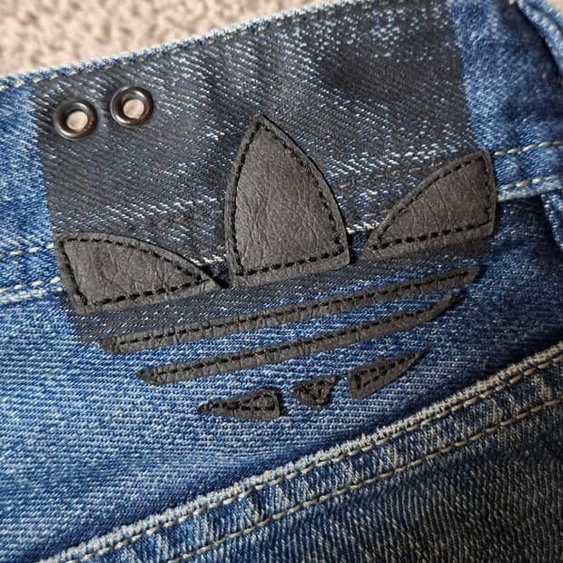 디젤 x 아디다스 콜라보 디스트로이드 데님 28