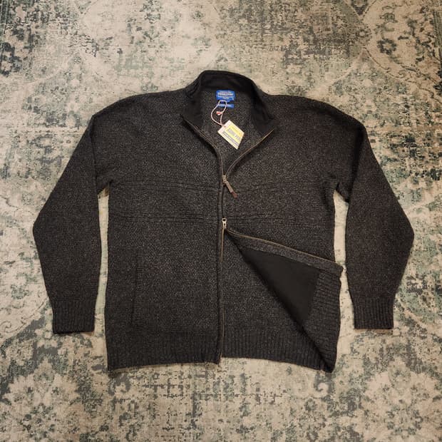 펜들턴 울니트 짚업자켓