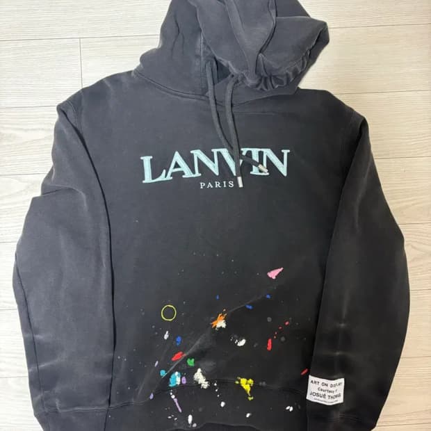 [L] GALLERY DEPT. X LANVIN hoodie