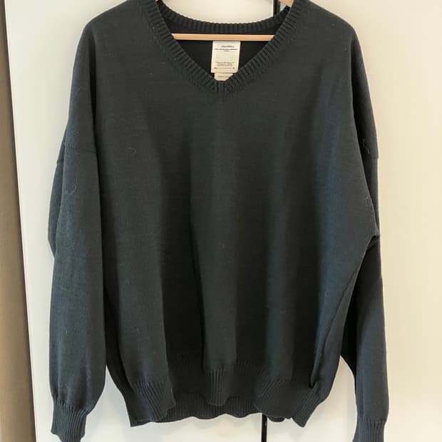 [3] Visvim 비즈빔 amplus v-neck knit