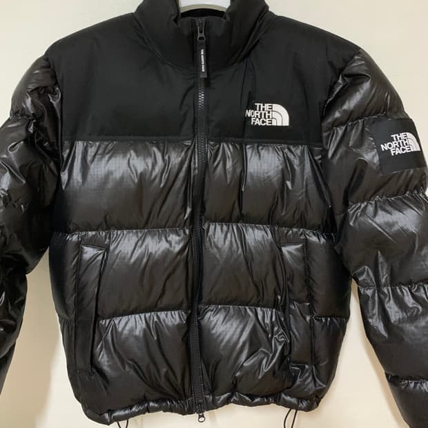 노스페이스 화이트 라벨 노벨티 눕시 RDS 다운 자켓 블랙