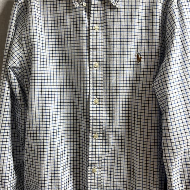 폴로 클래식핏 태터솔 옥스포드 셔츠