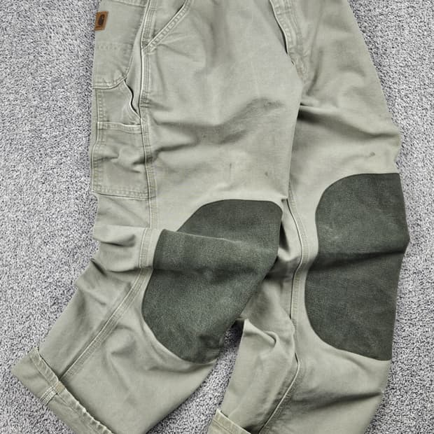 칼하트 밴딩 패치드 커스텀 카펜터 워크 팬츠 (38X32) / 10348