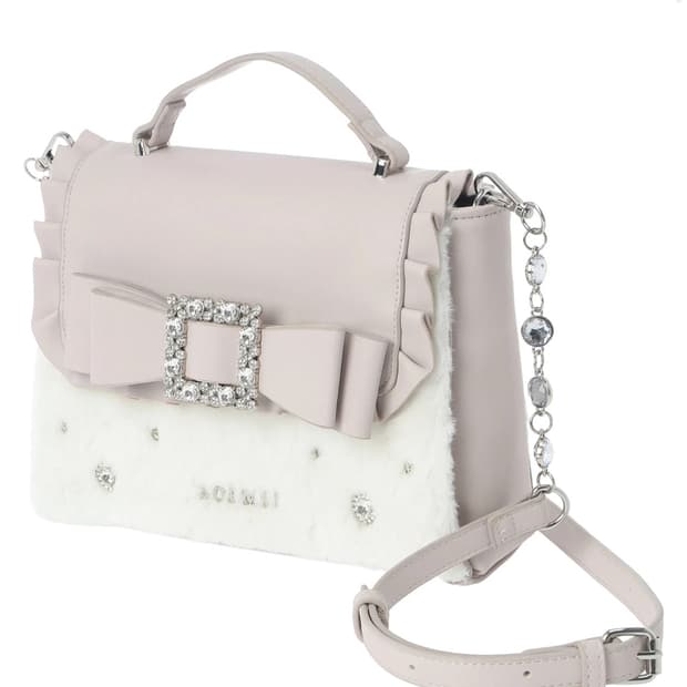 noemie ribbon shoulder bag