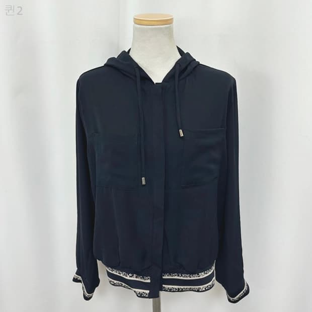 셀렙샵 여자 후드자켓 네이비 77